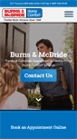 Mobile Screenshot of burnsandmcbride.com